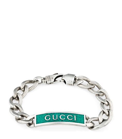 silver gucci loggo|gucci sterling silver jewelry.